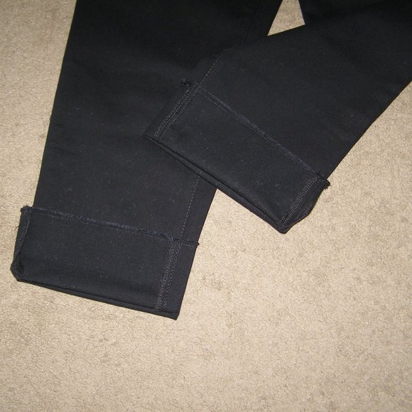 NEW size 10 Style & Co. Capri Black stretch pants - Picture 9 of 11